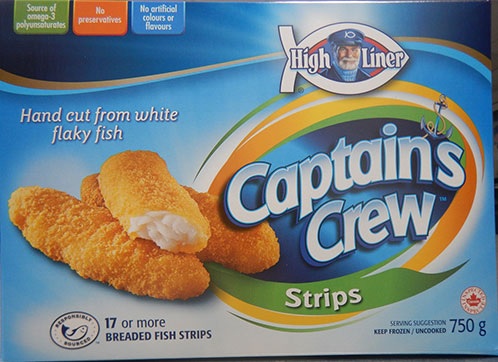 High Liner Recalls Captains Crew Fish Strips for Undeclared Allergen